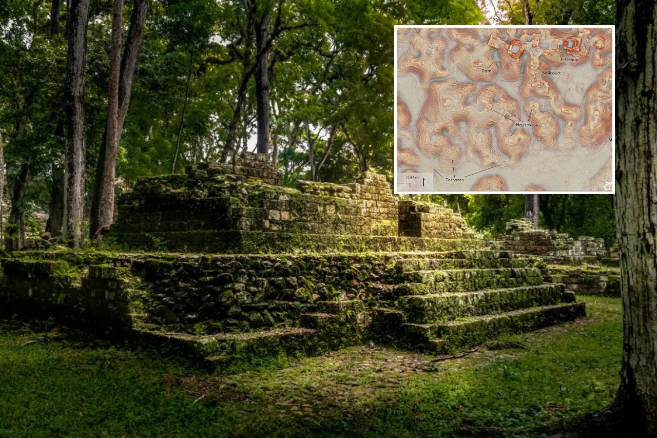 Descubren ciudad maya oculta en medio de la selva en México