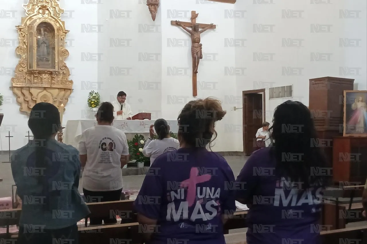 Ofrecerán misa por víctimas de feminicidio y desaparición en Juárez