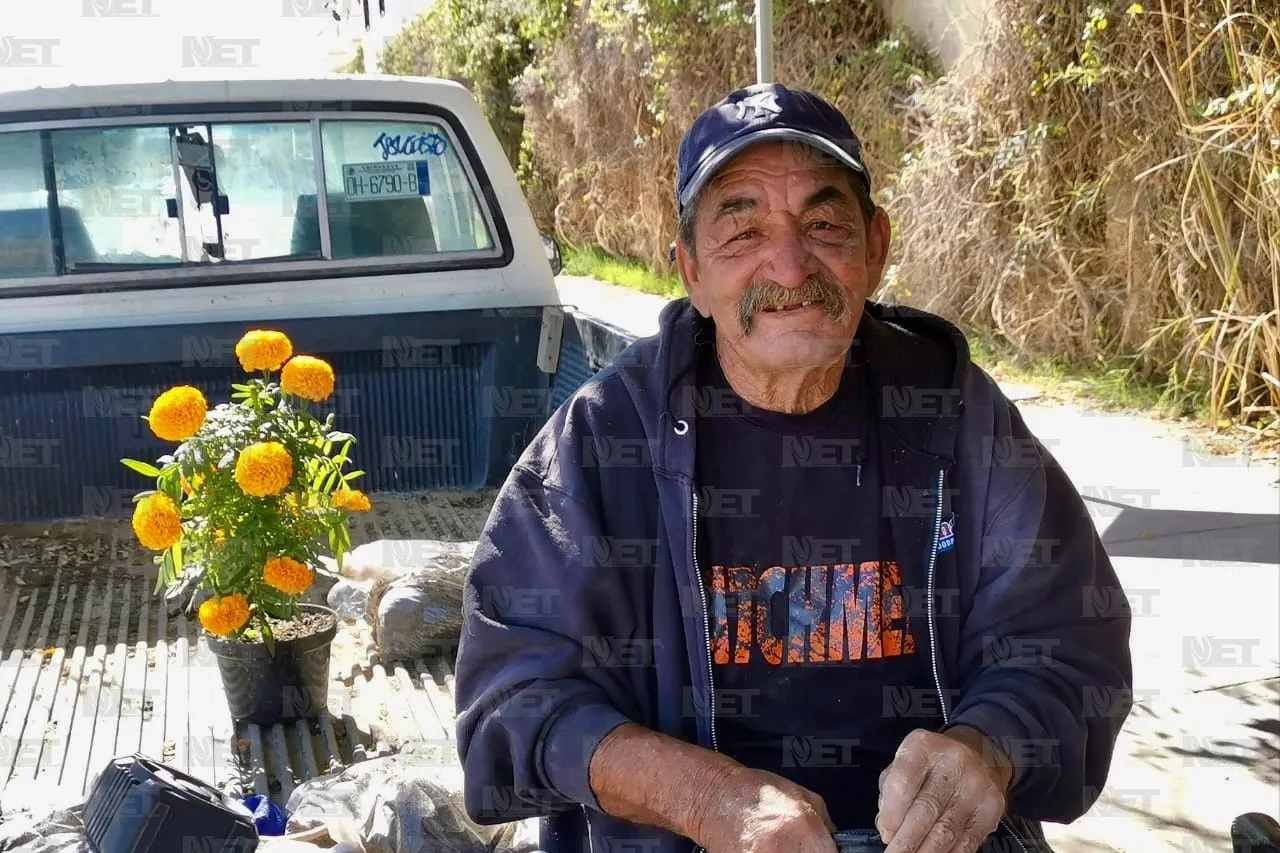 Ayudemos a que don Óscar venda todas sus flores