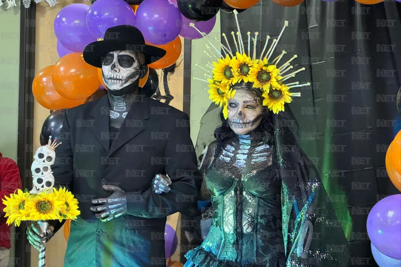 Migrantes celebran Día de Muertos en Juárez