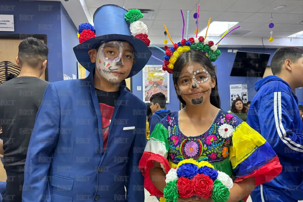 Migrantes celebran Día de Muertos en Juárez