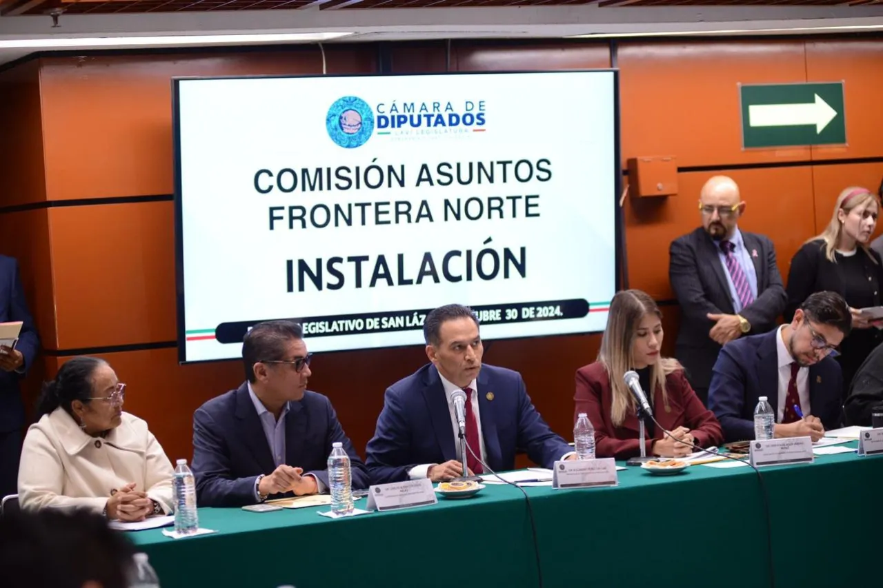 Instalan Comisión de Asuntos Frontera Norte en la Cámara de Diputados