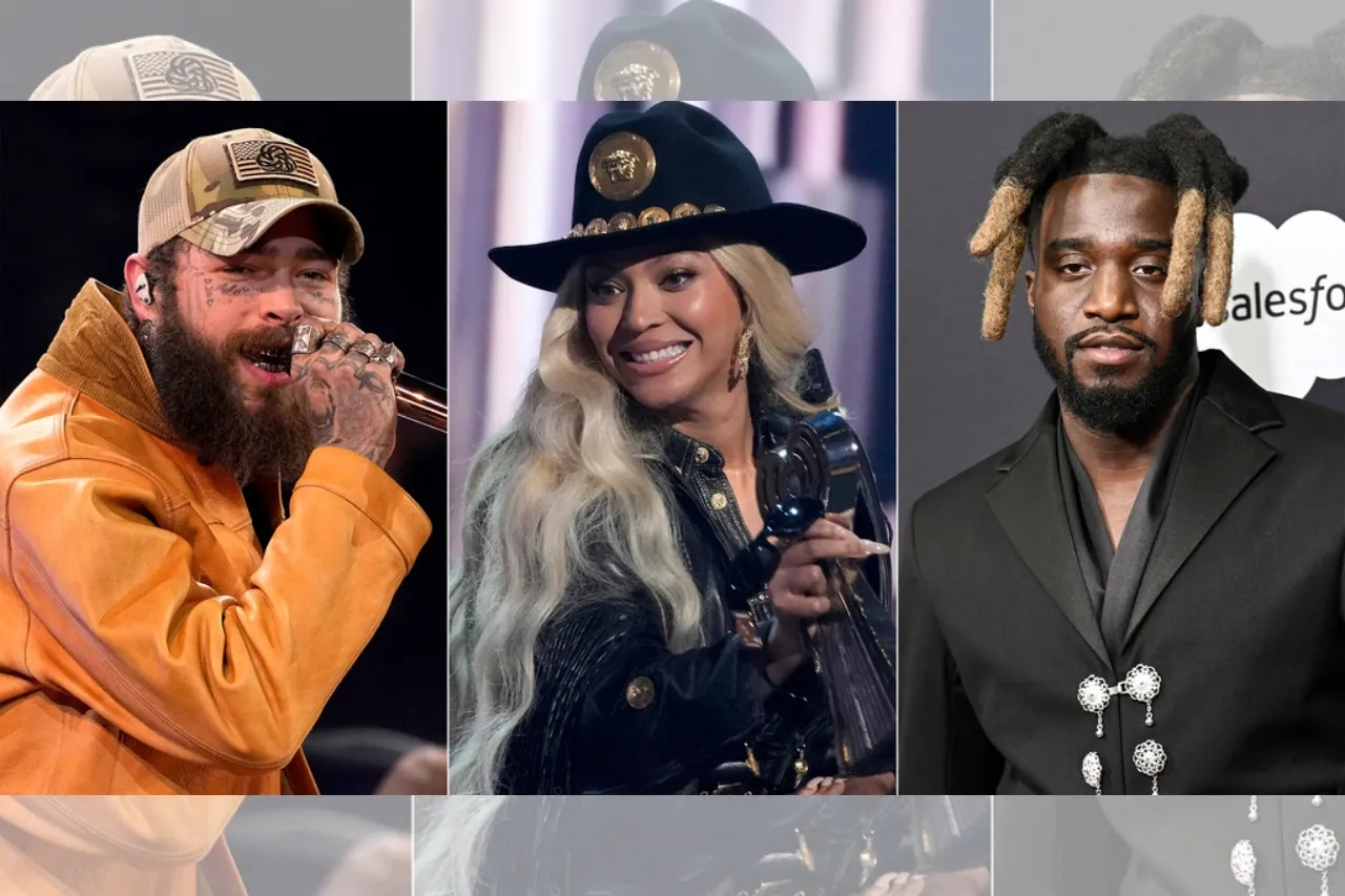 Beyoncé, Shaboozey y Post Malone lideran el country en 2024