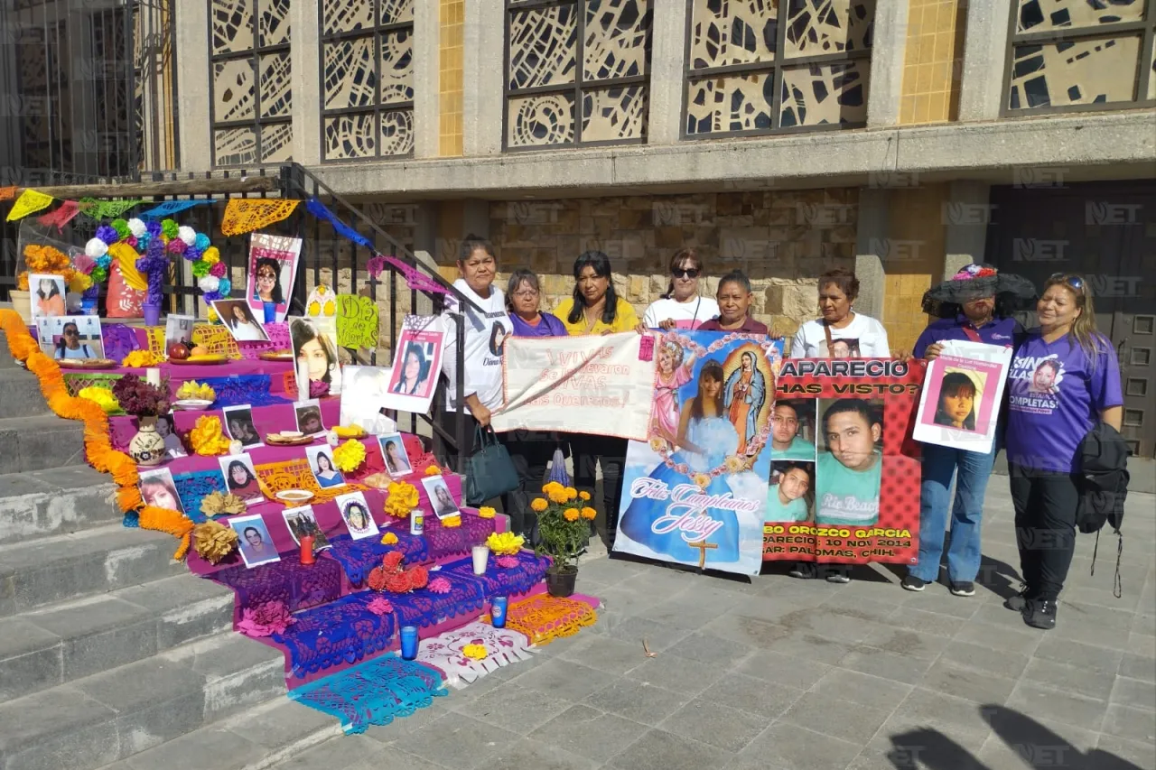 Instalan altar en honor a madres de víctimas de feminicidio y desaparición