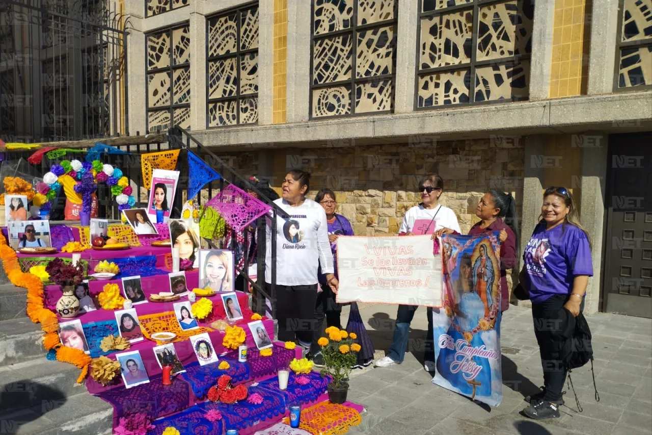 Instalan altar en honor a madres de víctimas de feminicidio y desaparición