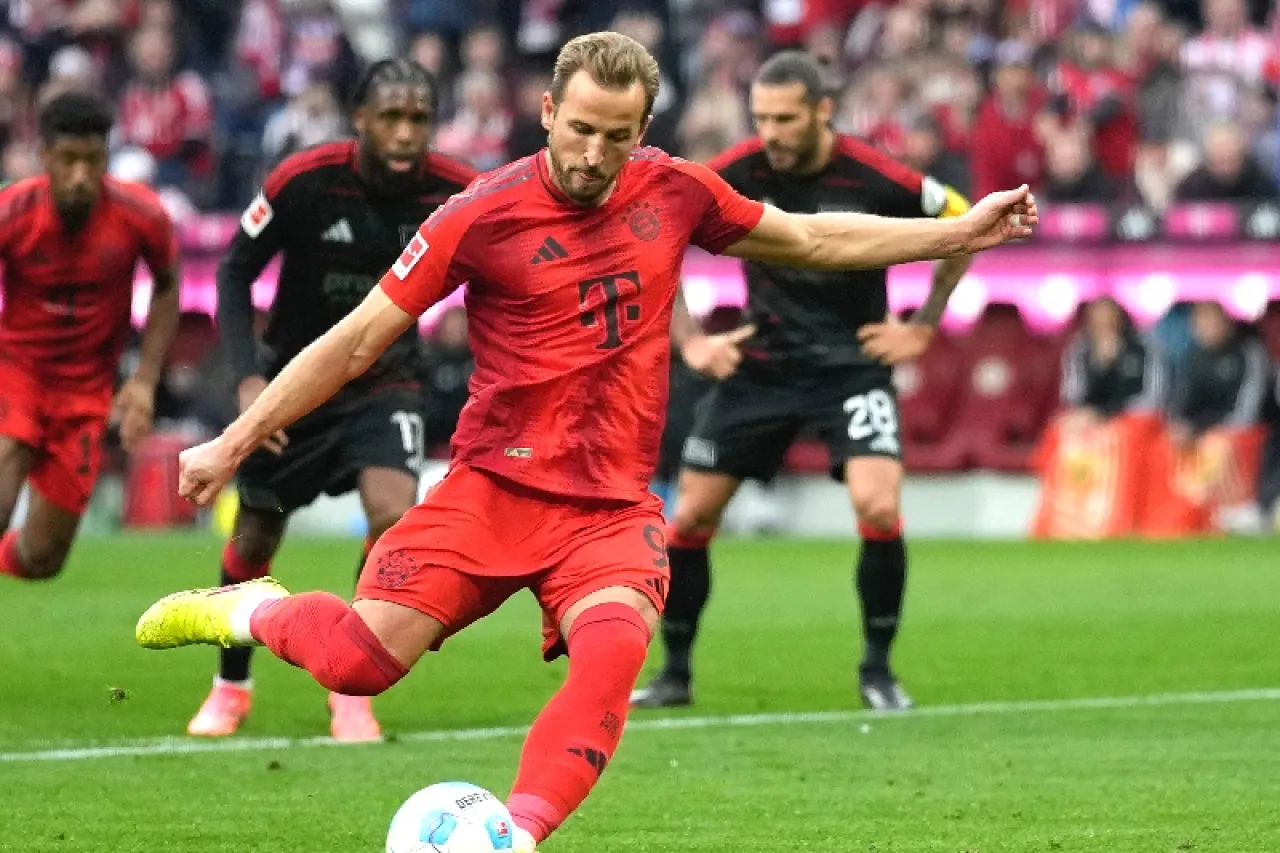 Harry Kane pone dos en goleada del Bayern al Unión Berlín