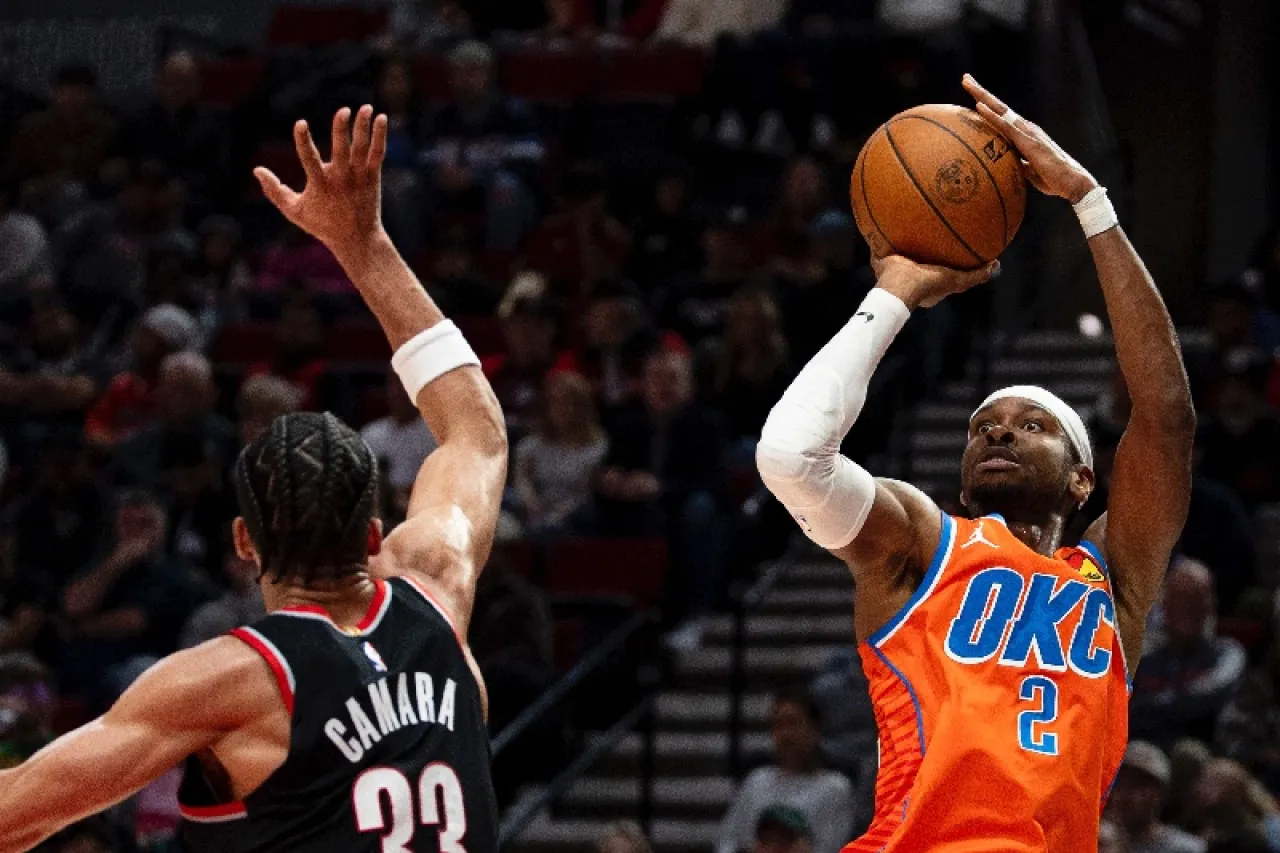 OKC aplasta a Portlnad y sigue sin conocer la derrota