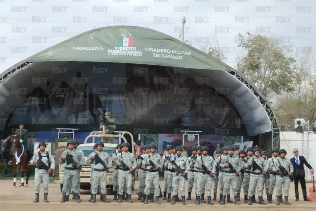 Cierra hoy en Juárez la exposición militar 'La Gran Fuerza de México'