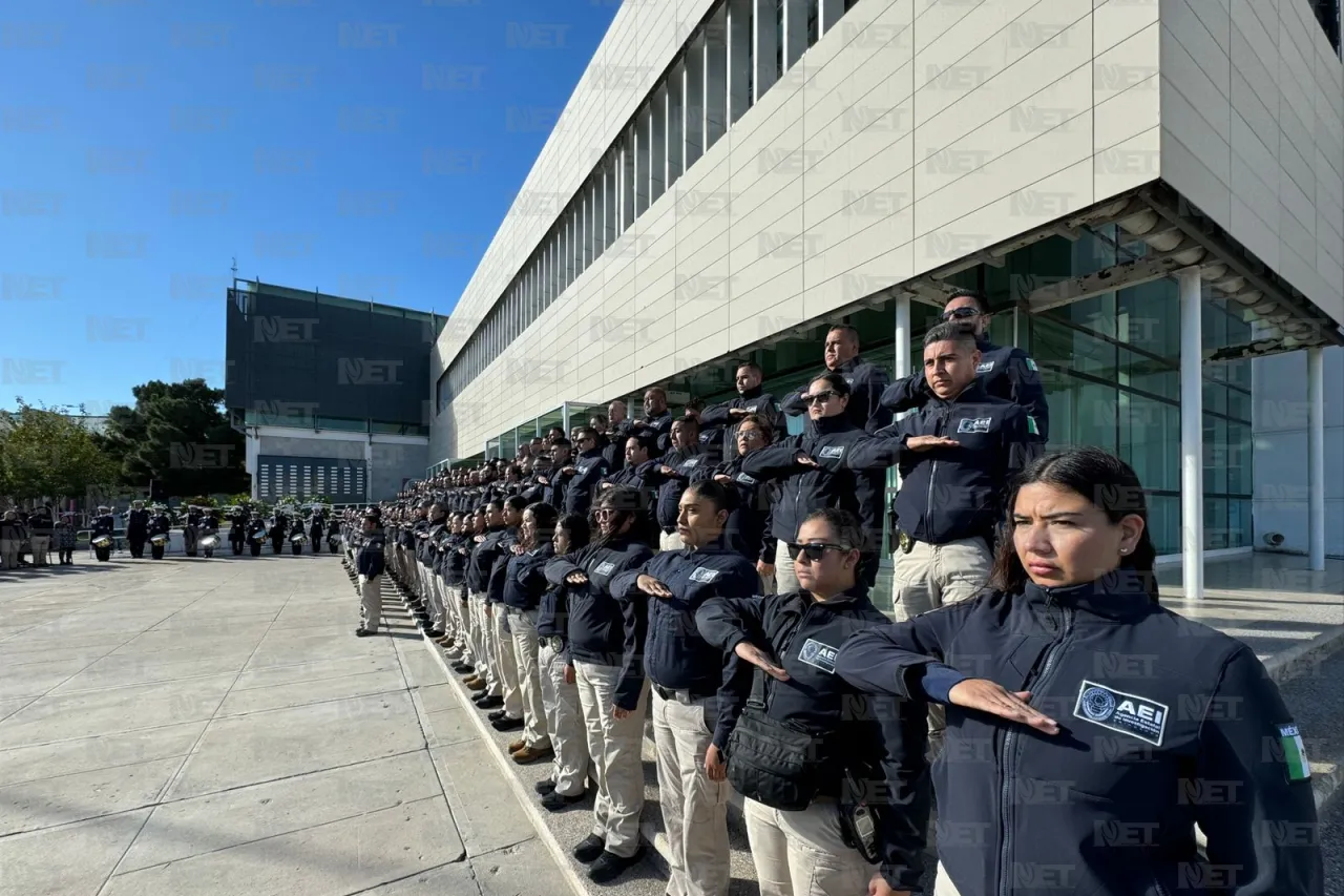 Realizan homenaje a agentes caídos