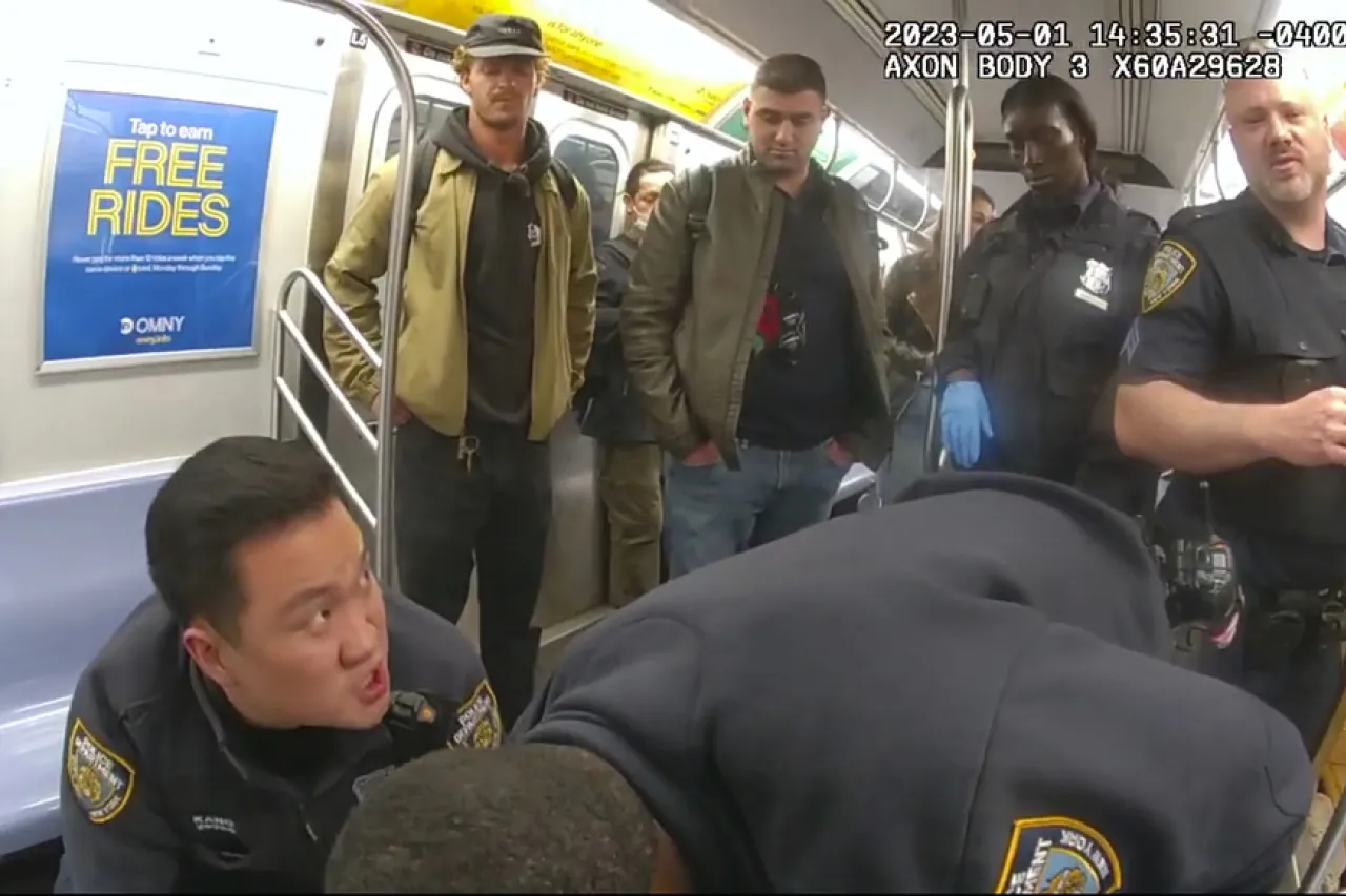 Conmociona video de estrangulamiento en metro de NY presentado como evidencia