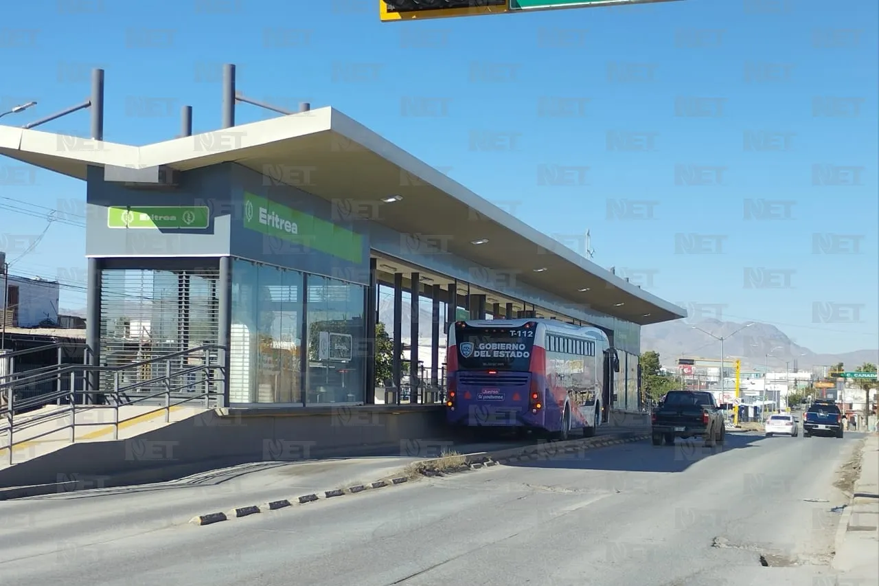 Realizan pruebas en la primera ruta troncal del Juárez Bus