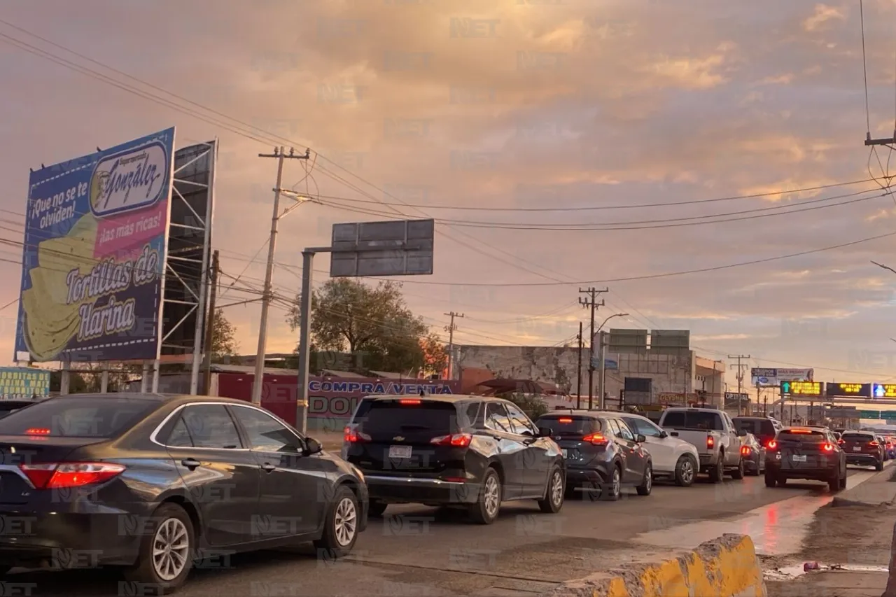 Alrededor de una hora para cruzar a El Paso