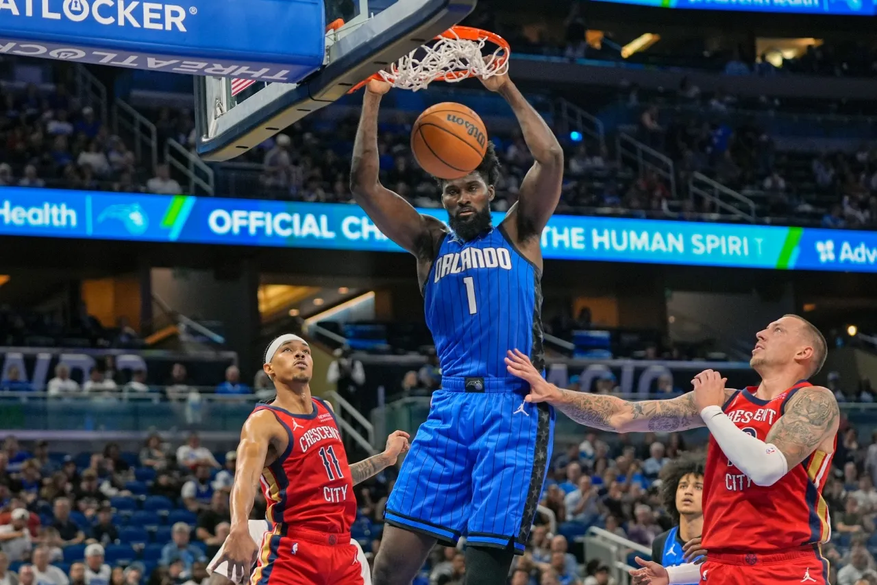 Magic rompe racha de 5 derrotas al triturar a lesionados Pelicans