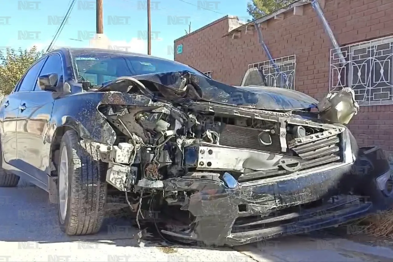 Accidente vial deja daños materiales, sin lesionados