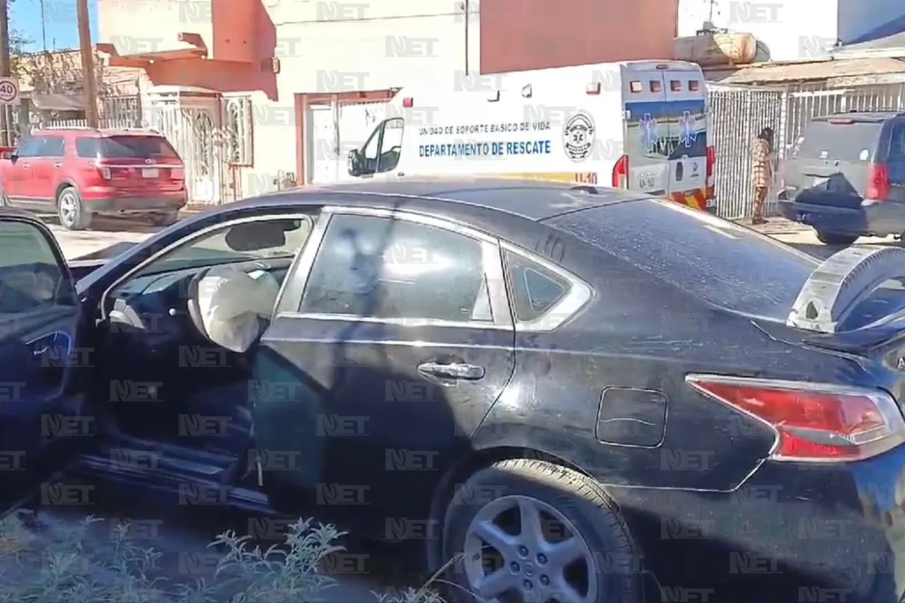 Accidente vial deja daños materiales, sin lesionados