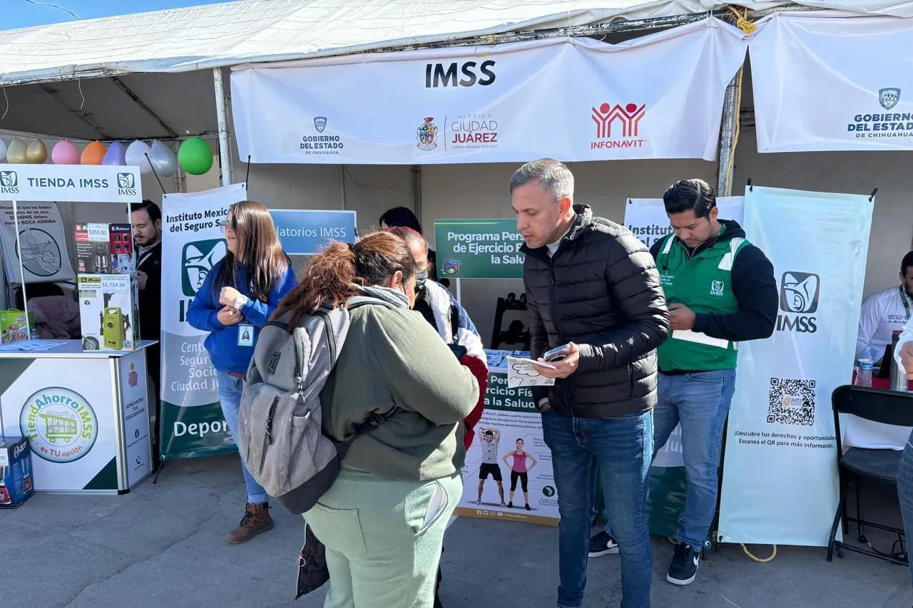 Llevó IMSS información a trabajadores durante Feria de Infonavit