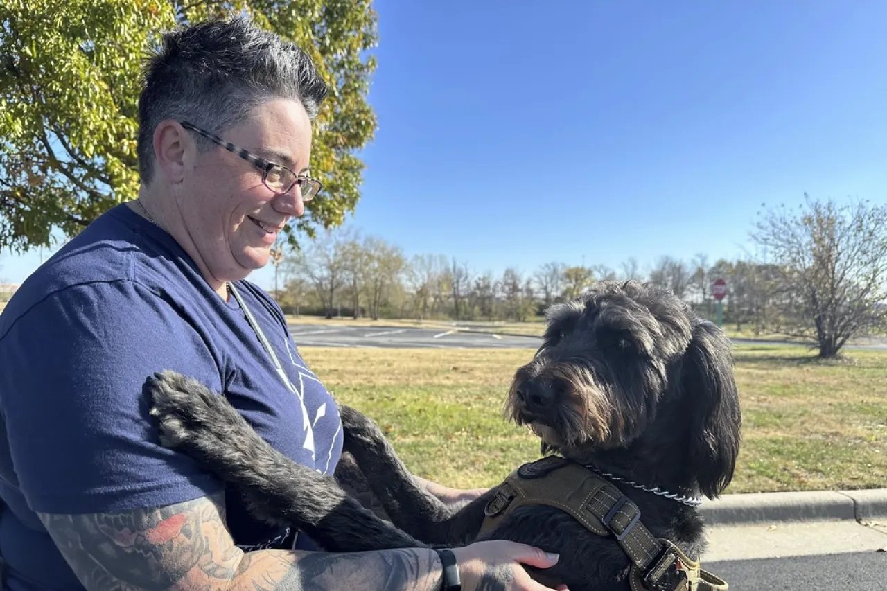 Veteranos con estrés postraumático mejoran gracias a perros de asistencia