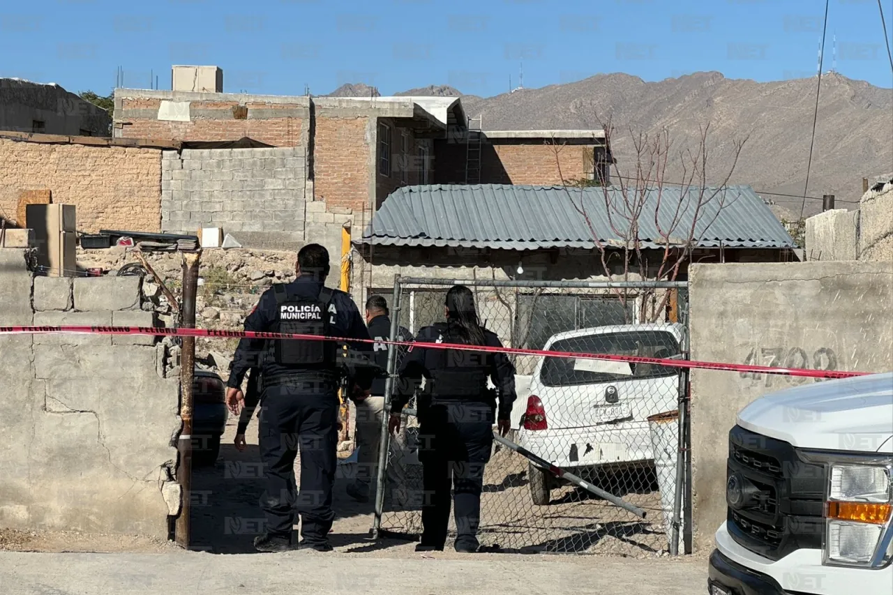 Encuentra restos óseos al excavar en el patio de su casa; eran de animal