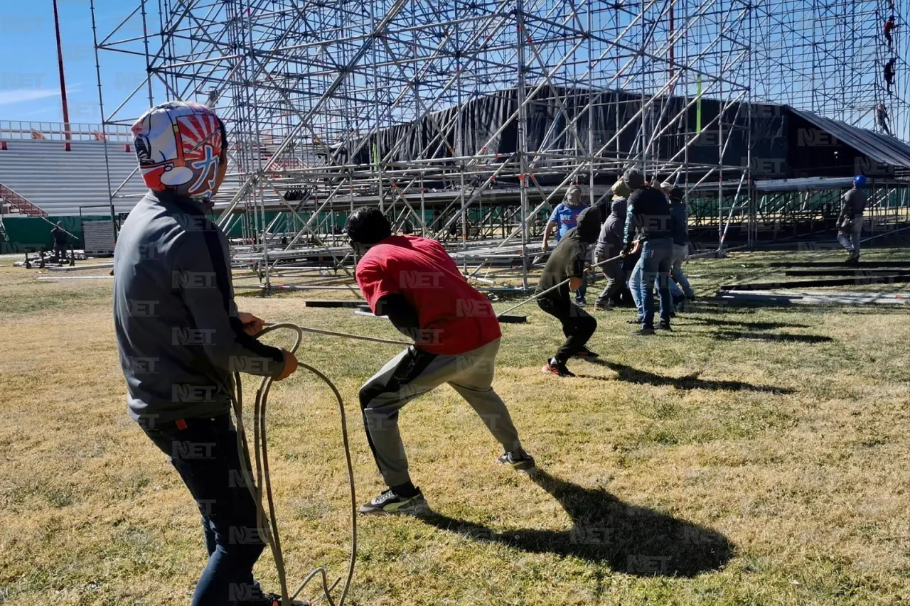 Equipo de Maná afina detalles para su presentación en Juárez