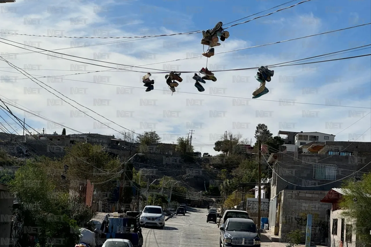 La calle de Juárez que se volvió zapatería aérea