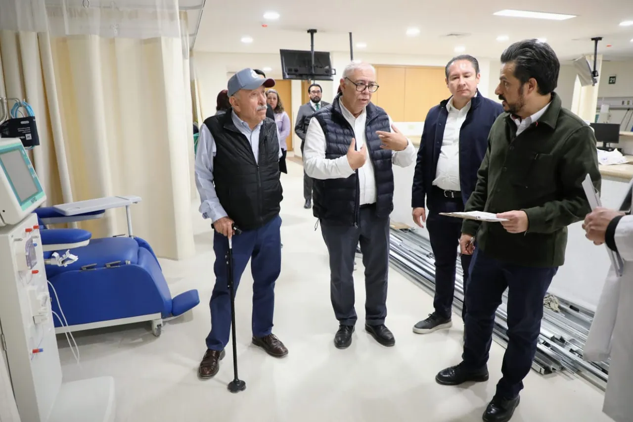 Supervisa director general del IMSS operación del nuevo hospital en Juárez