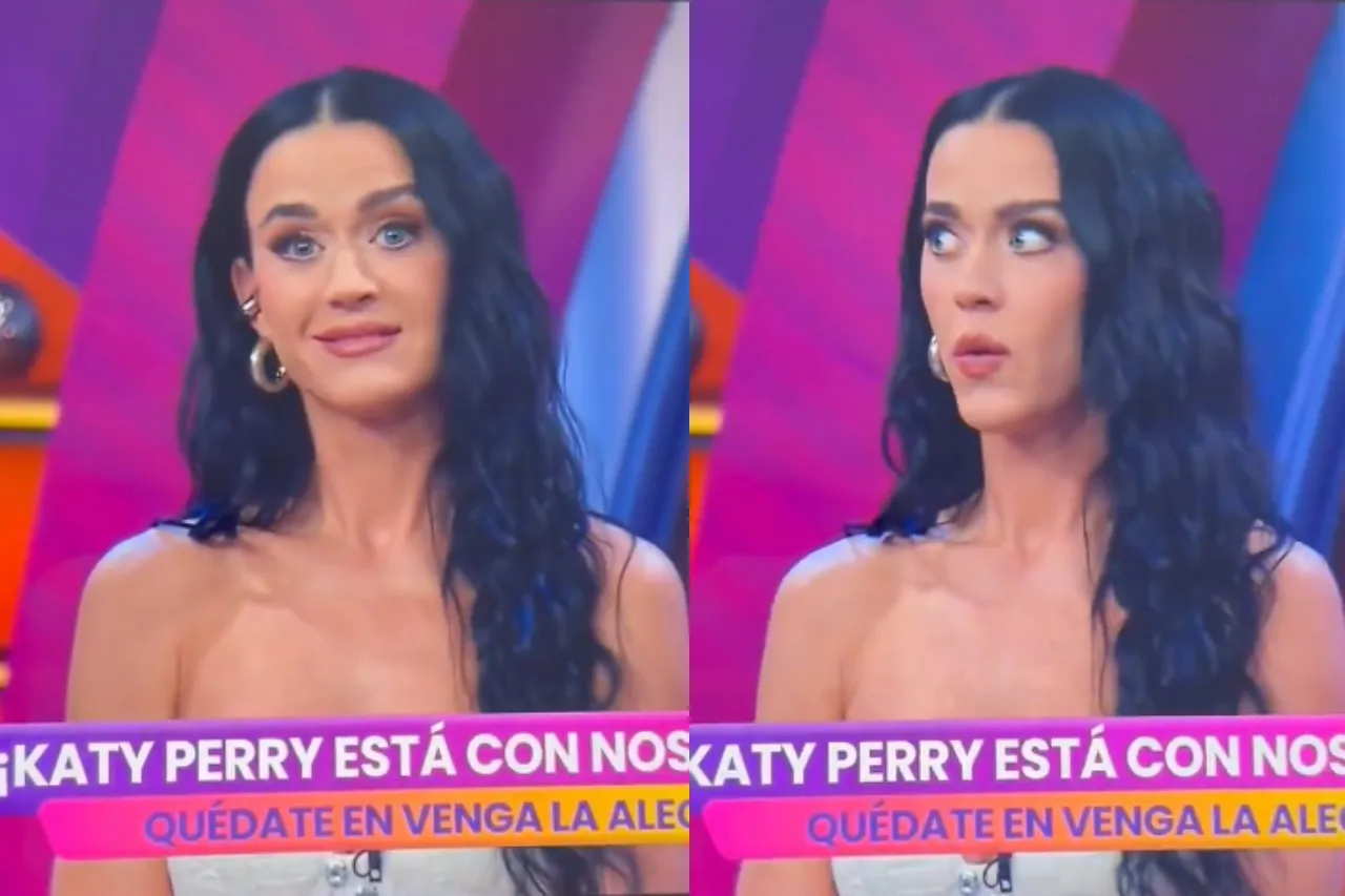 ¿More?; Katy Perry va a 'Venga la Alegría' y les hace el feo