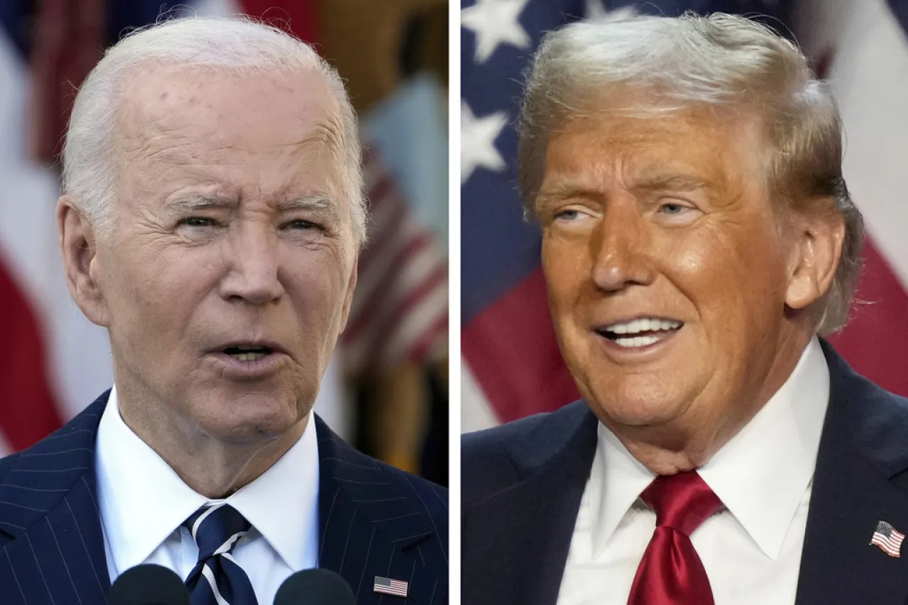 Trump regresa triunfante a Washington para reunirse con Biden