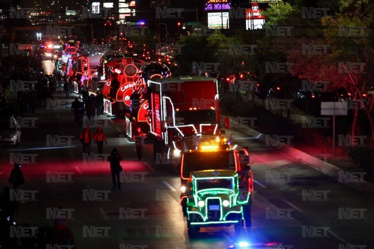 Tras 7 años de ausencia, regresa la Caravana Coca Cola a Juárez