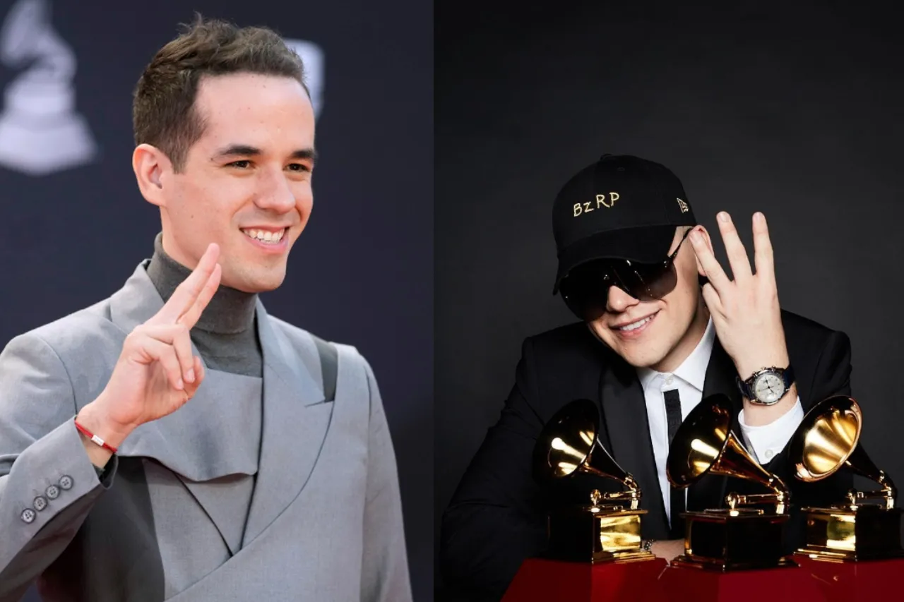 Edgar Barrera y Bizarrap ganan en la Premier de los Latin Grammy