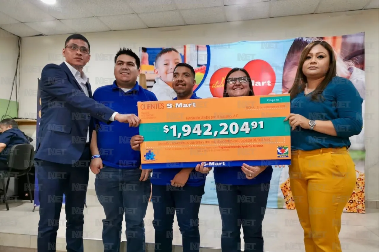 Dona campaña de redondeo de S-Mart más de 3 mdp a asociaciones