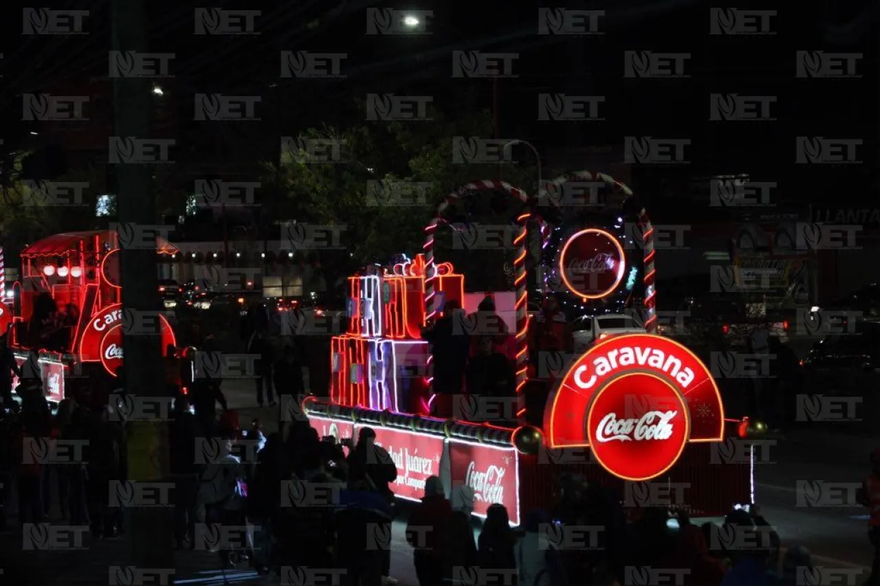 Tras 7 años de ausencia, regresa la Caravana Coca Cola a Juárez