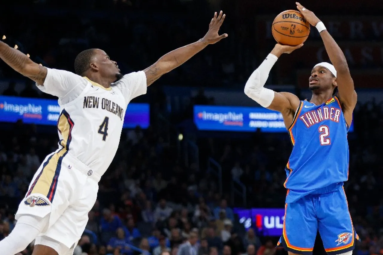 Thunder vence a mallugados Pelicans