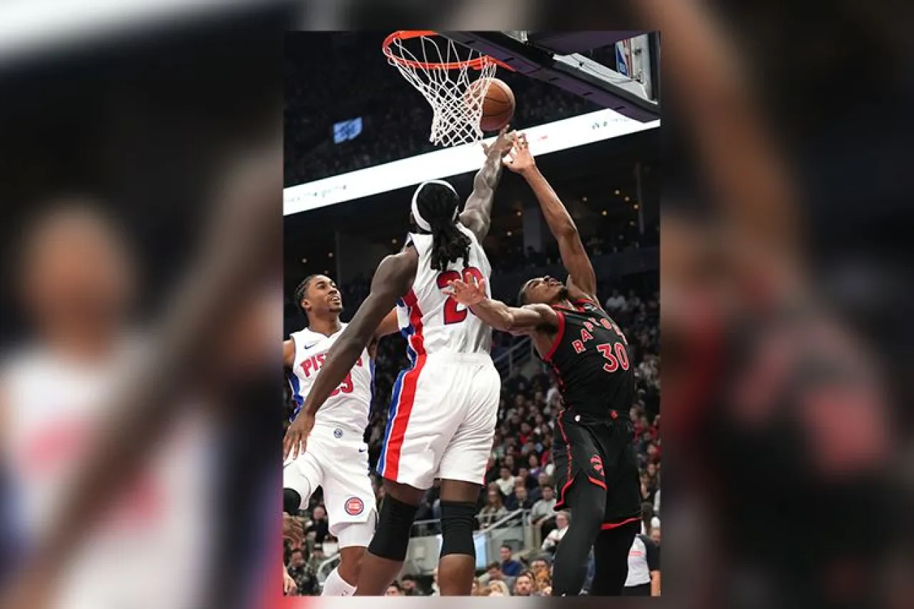 Pistons vencen a Raptors y siguen invictos en NBA Cup