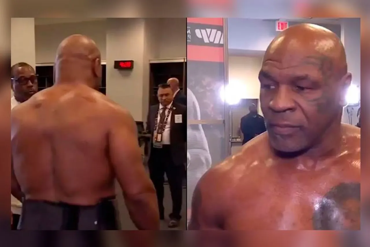 Entrevista a Mike Tyson previo a combate con Paul sorprende a espectadores