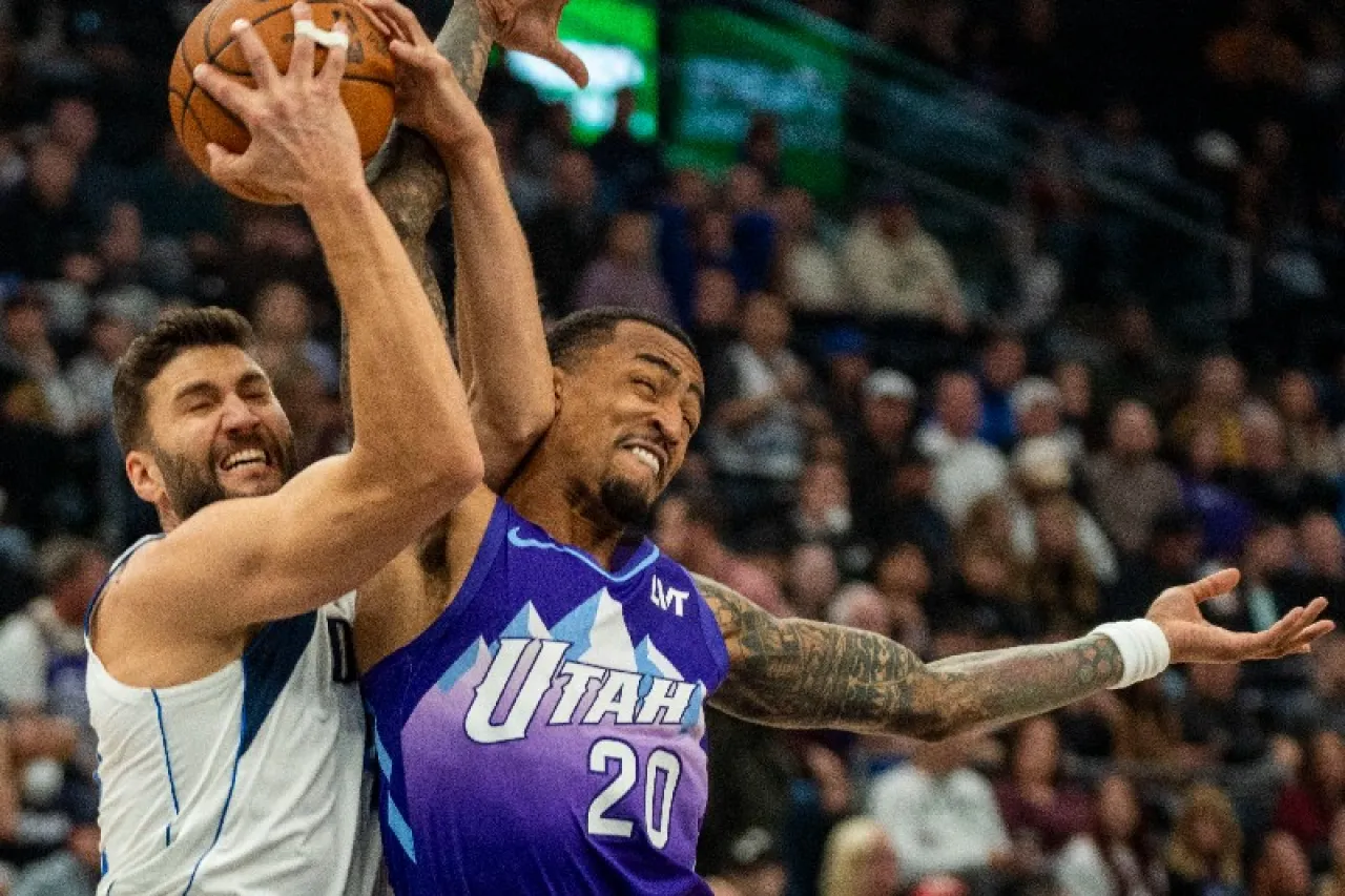 Jazz estira la liga, pero le gana a los Mavericks