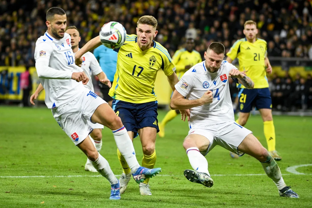 Gyökeres lleva a Suecia hacia triunfo en Liga de Naciones