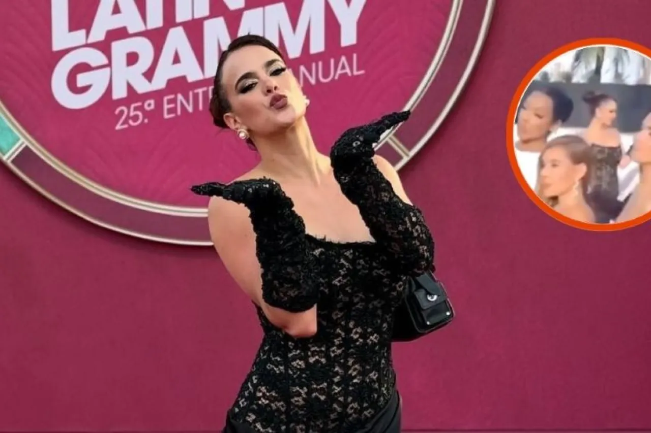 Ignoran a Gala Montes en alfombra roja de los Latin Grammy