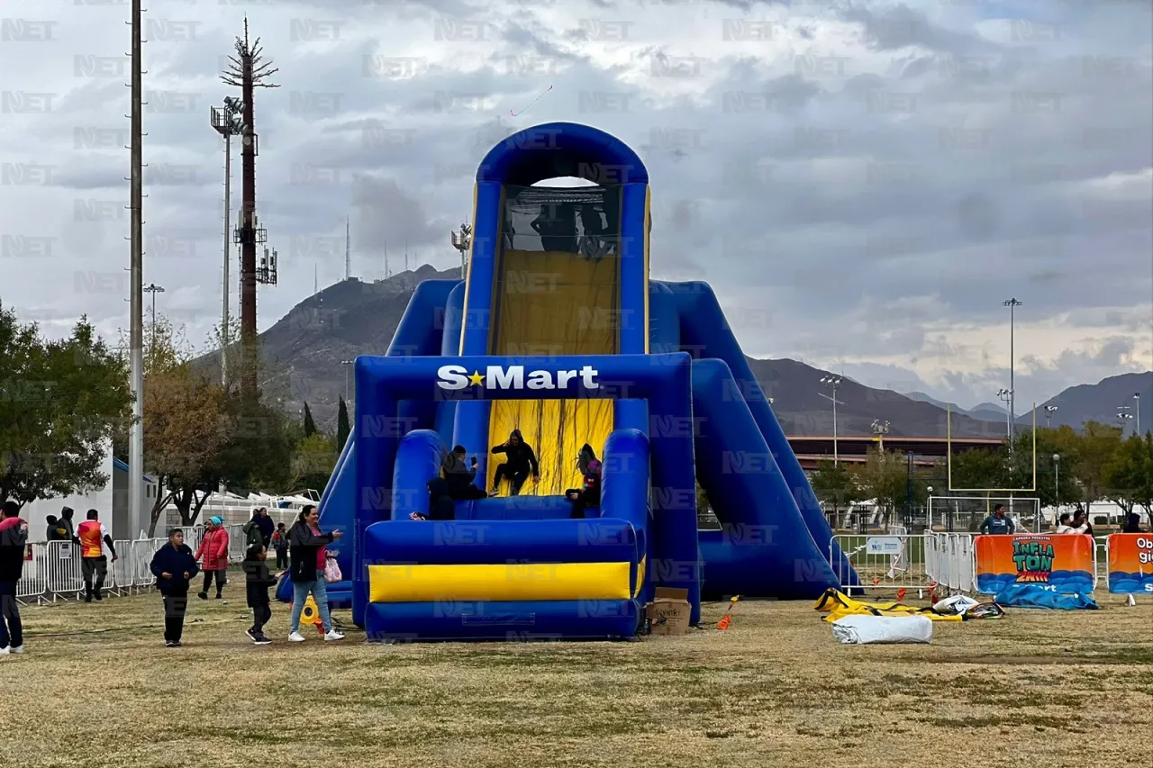 Inflatón de S-Mart cierra con diversión total