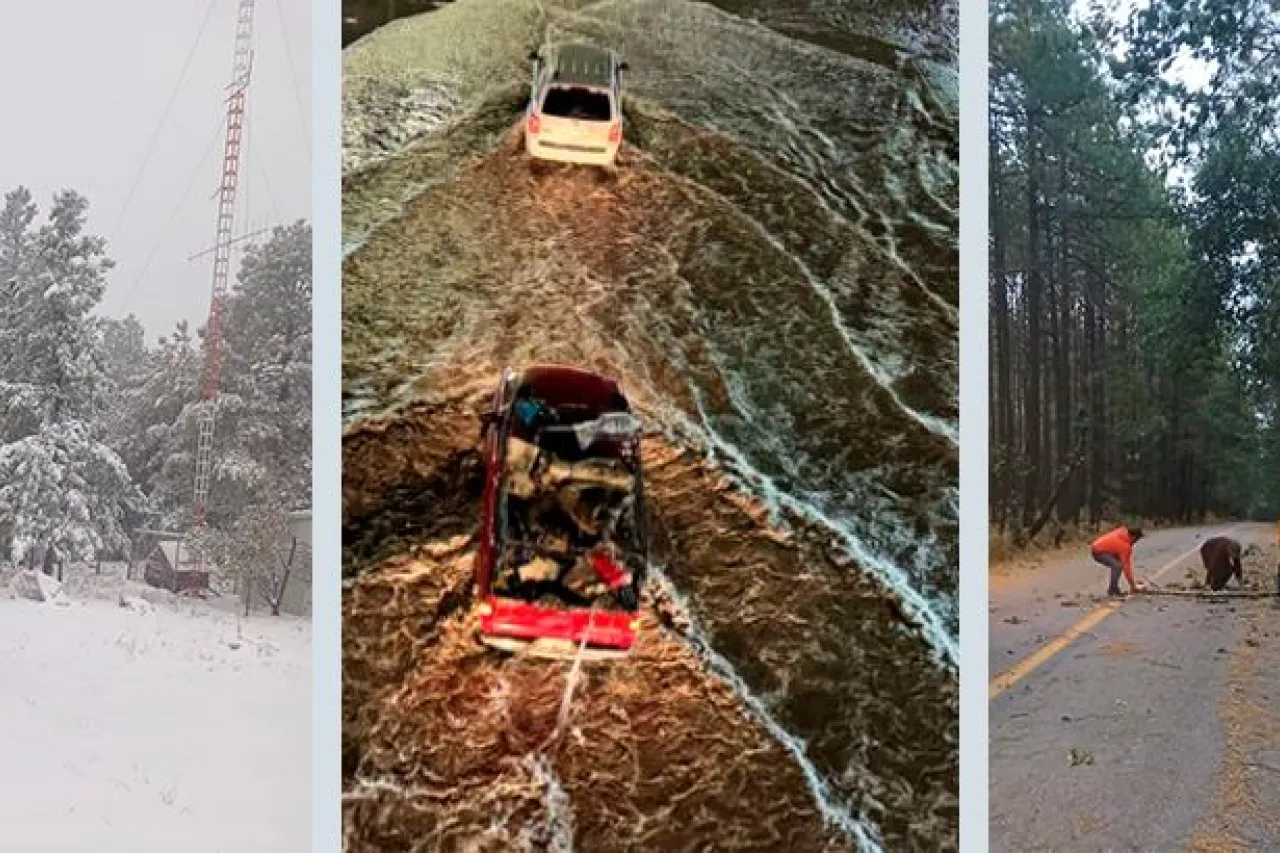 Deja Tormenta Invernal afectaciones en el estado