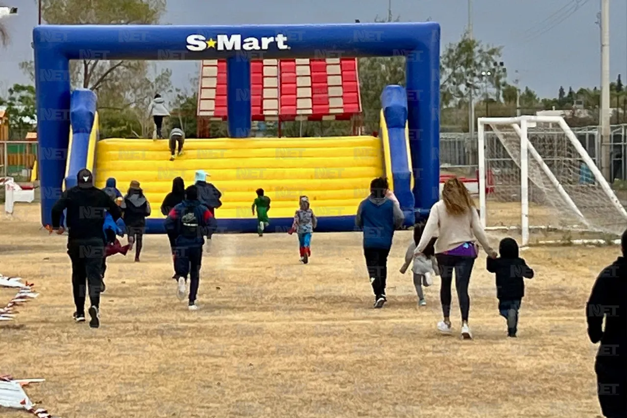 Inflatón de S-Mart cierra con diversión total