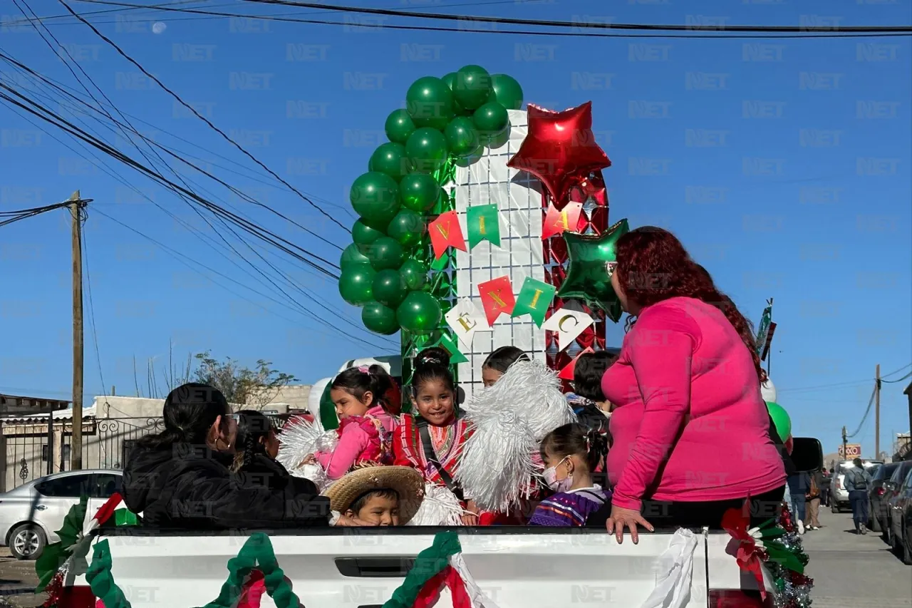 Inician escuelas los festejos revolucionarios en Juárez