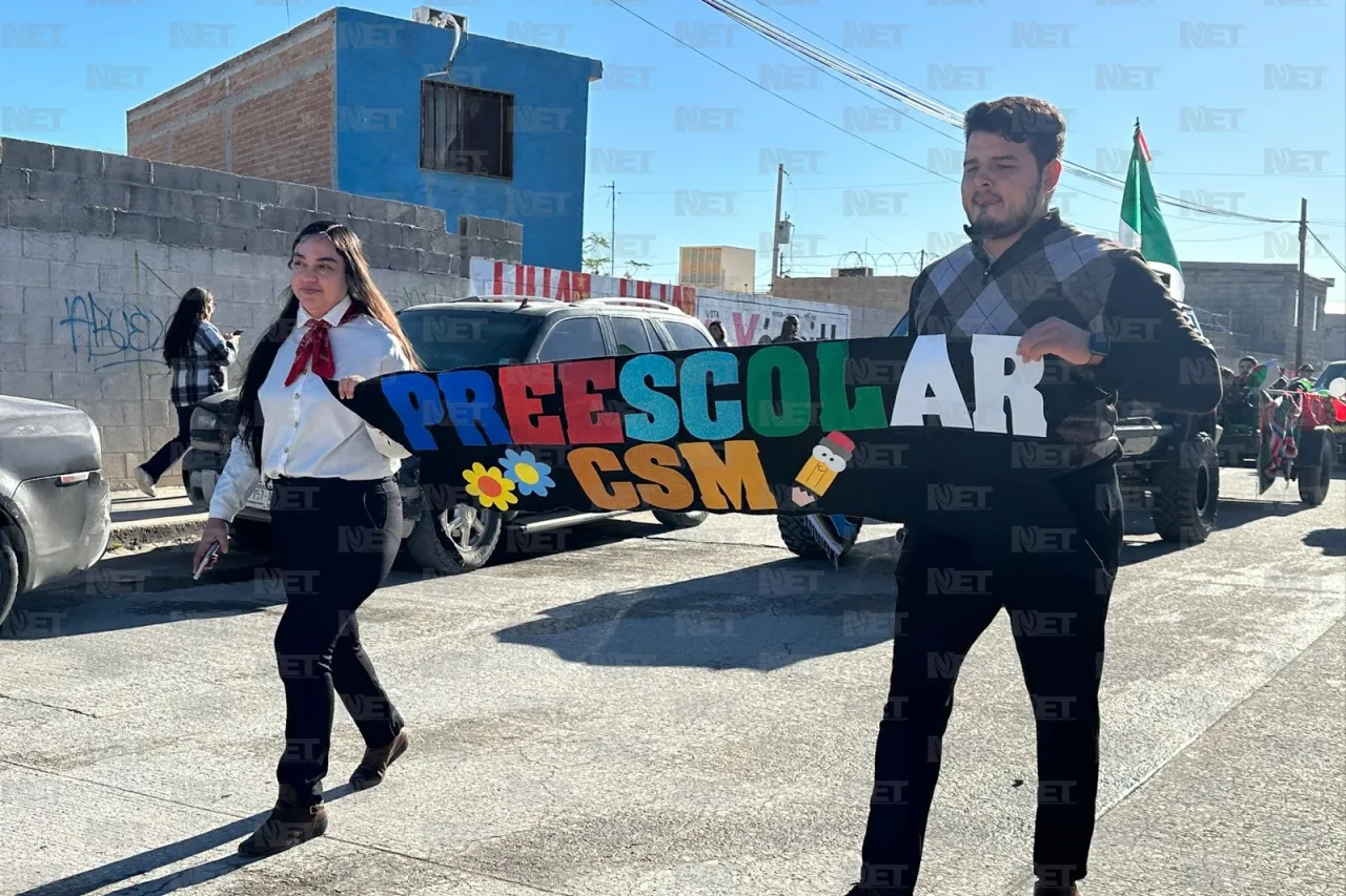 Inician escuelas los festejos revolucionarios en Juárez