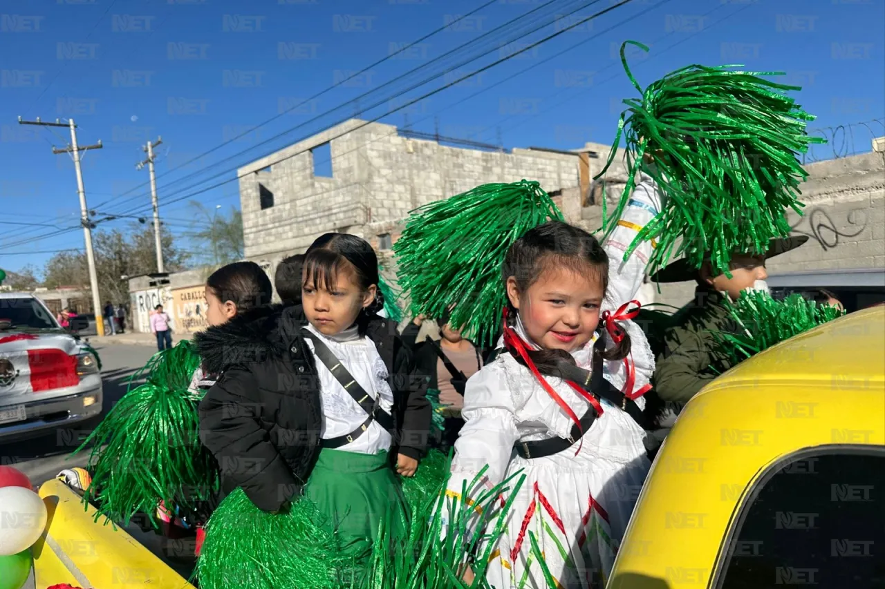 Inician escuelas los festejos revolucionarios en Juárez