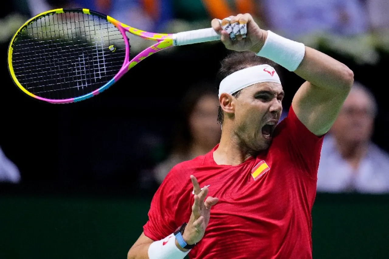 Cae Nadal en el que pudo haber sido el último partido de su carrera