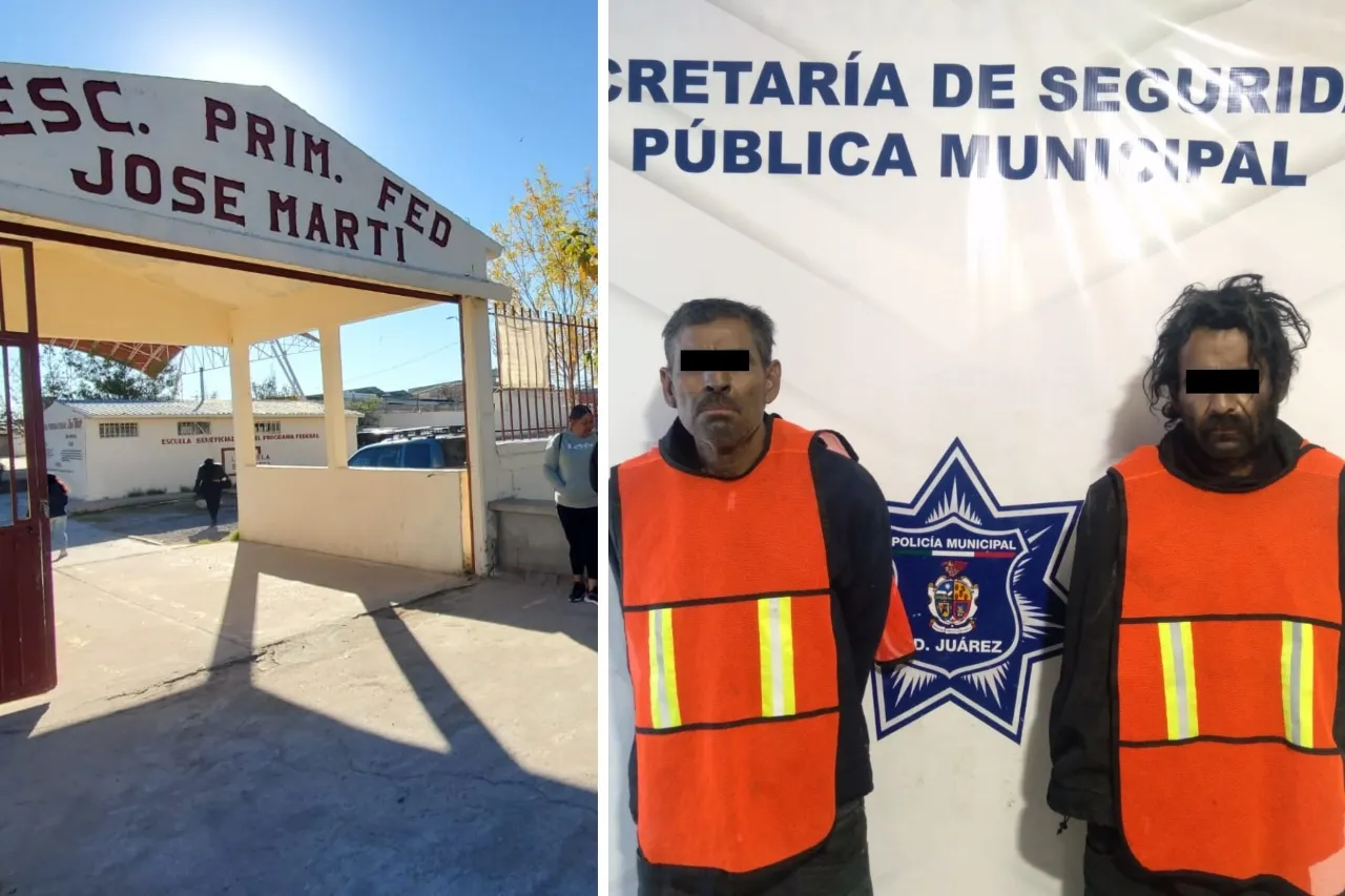 Sorprenden a dos hombres robando en la primaria José Martí