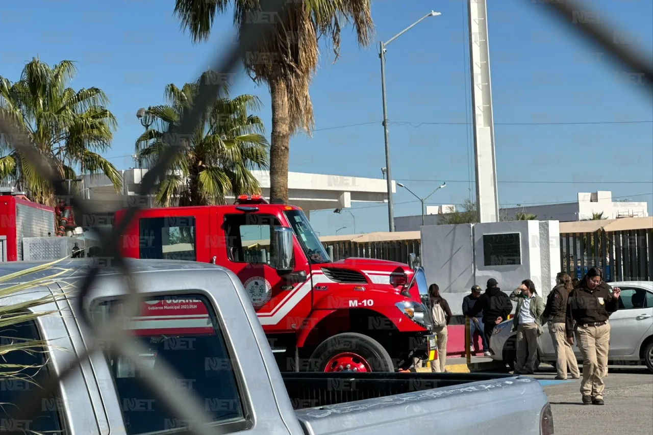 Desalojan instalaciones del INM en el puente Libre por fuga de gas