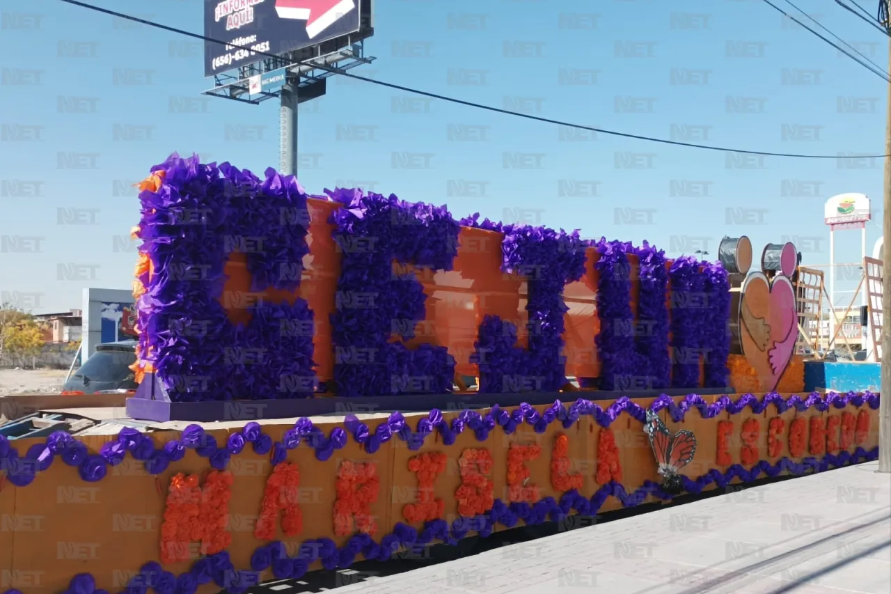 Juárez se pinta de naranja para la Eliminación de las Violencias contra Mujeres