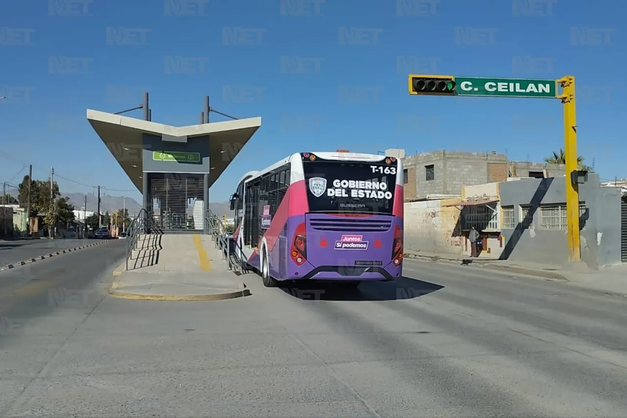 Anuncian reactivación de la ruta I del Juárez Bus para las próximas semanas