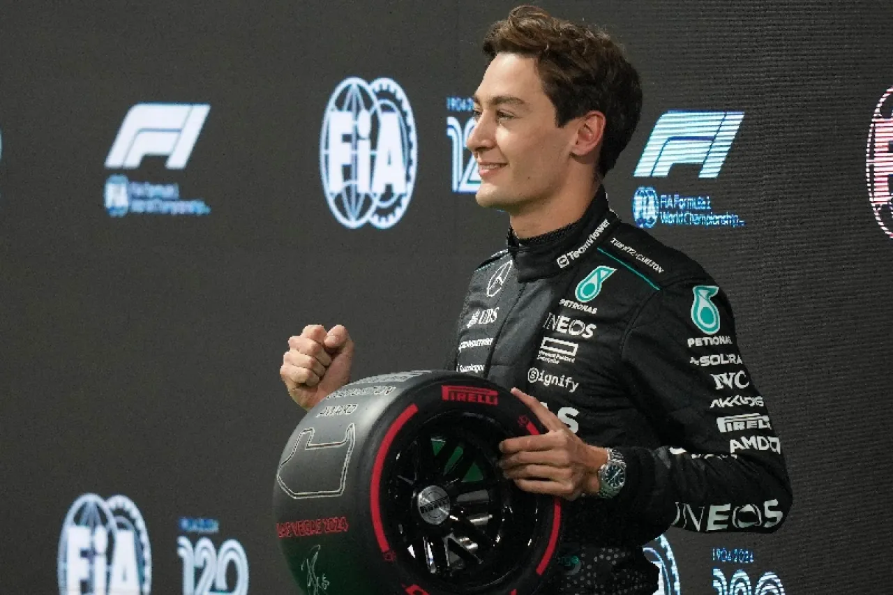 F1: George Russell se lleva la pole para el Gran Premio de Las Vegas