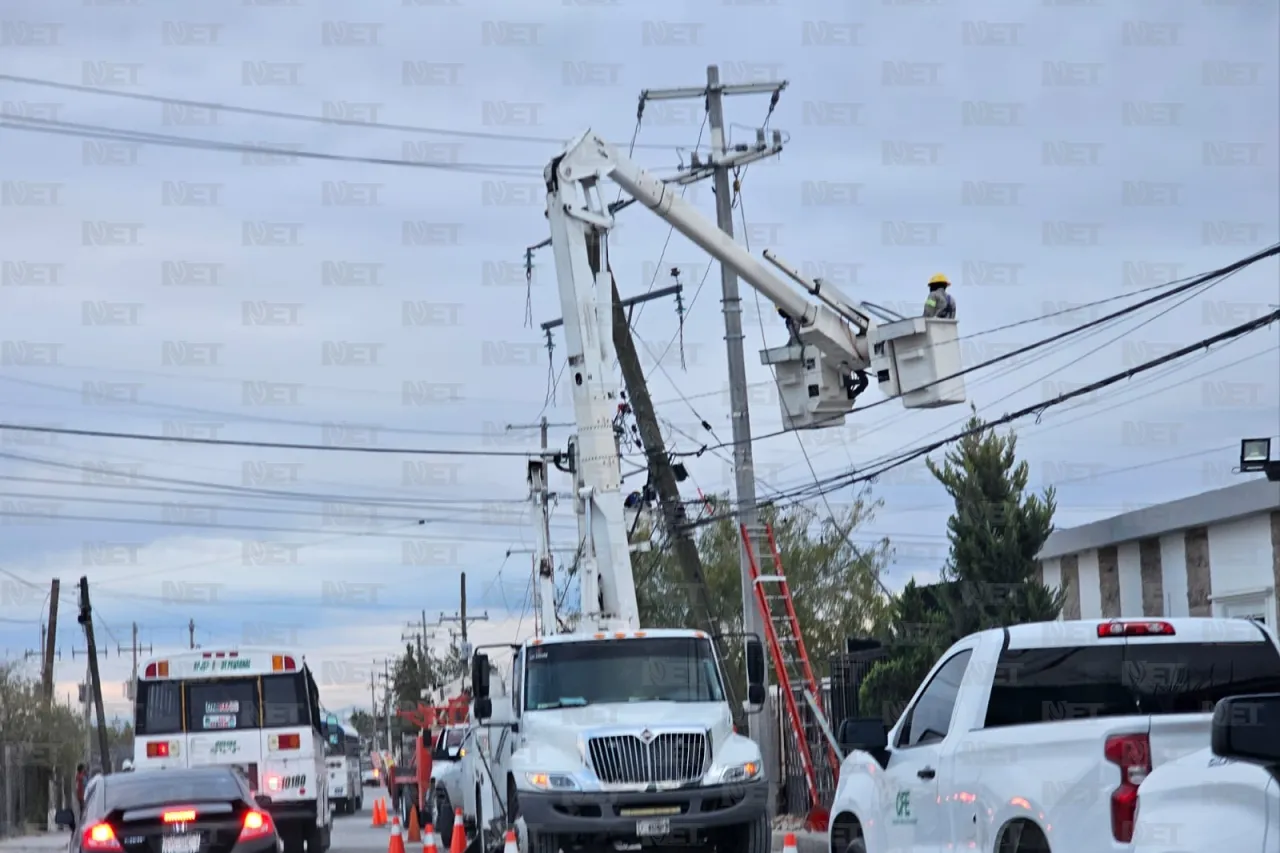 Trabaja CFE para restaurar electricidad en Cereso